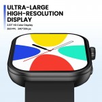 Zeblaze Btalk Plus Μαύρο Smartwatch με Παλμογράφο, 2.03" IPS, IP68 BTALKPLUS-BK
