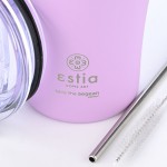 Estia 01-23195 Θερμος Coffee mug Save the Aegean 500ml Lavender Purple *