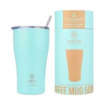 Estia 01-23171 Θερμος Coffee mug Save the Aegean 500ml Bermuda Green *