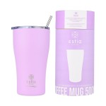 Estia 01-23195 Θερμος Coffee mug Save the Aegean 500ml Lavender Purple *