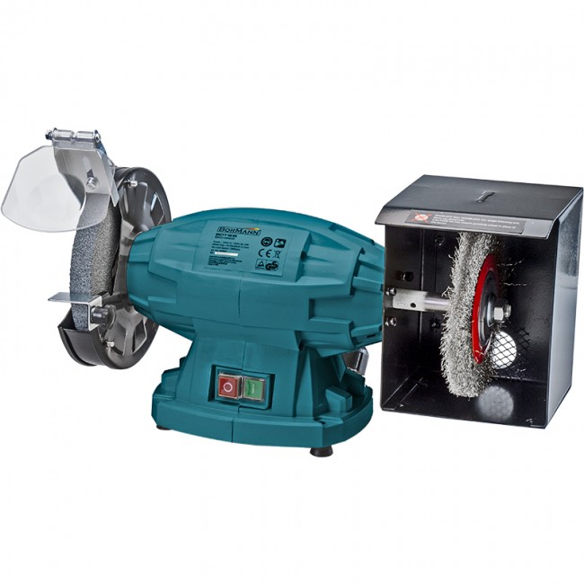 BORMANN BDT1515 Δίδυμος Τροχός Φ150mm , 350W Με Βούρτσα *