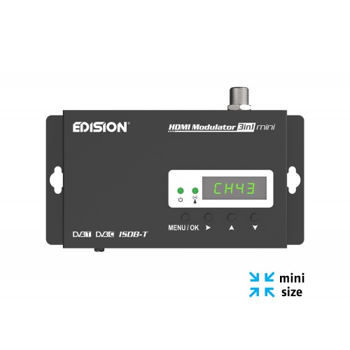 Edision 3in1 Mini Διαμορφωτής Δορυφορικής 07-06-0014