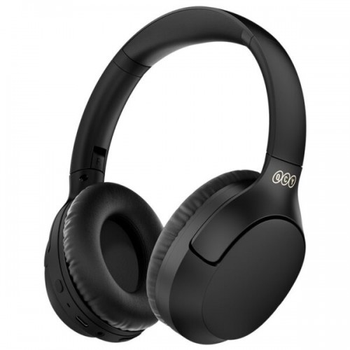 QCY H3 QCY  High-Res Μαύρα Ασύρματα  Ενσύρματα Over Ear Ακουστικά Mε 60 Ωρες Λειτουργίας 