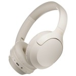 QCY H2 PRO Headset White V5.3 Bluetooth ENC Call Noise Cancelling Headphones 60h Multipoint Connect 