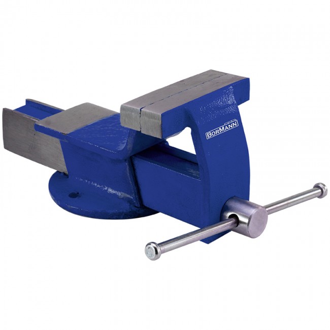 Bormann BBV2100 Μέγγενη Πάγκου Σταθερή Mε Αμόνι 100mm 4Kg *