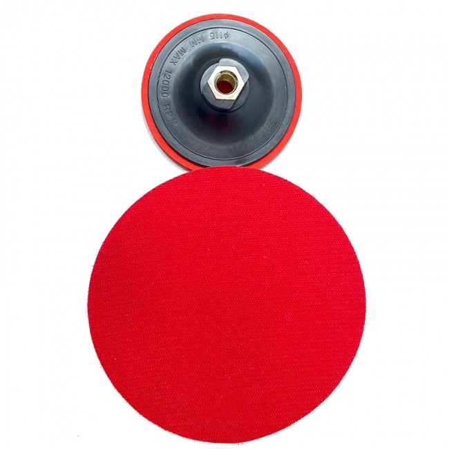 BORMANN Pro BHT2029 Πέλμα Αφρώδες Γυαλόχαρτου με VELCRO Μ14 'THUNDER-CUT" 150mm 