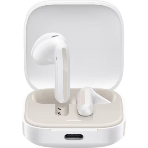 Xiaomi Redmi Buds 6 Λευκά Active Bluetooth Handsfree Ακουστικά με Αντοχή Στον Ιδρώτα Και Θήκη Φόρτισης ( BHR8391GL)