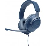 JBL Quantum 100 Μπλε Ενσύρματα Over Ear Gaming Ακουστικά *