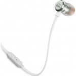 JBL T290 SILVER INEAR HEADPHONES WITH MIC