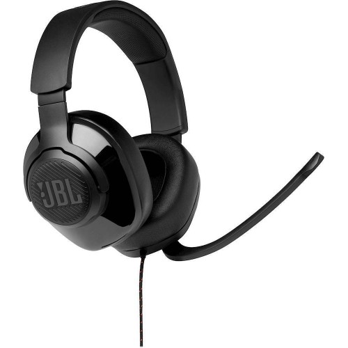 JBL Quantum 200 Μαύρα Ενσύρματα Over Ear Gaming Ακουστικά 