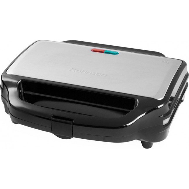 Rohnson R-2751 Inox Τοστιέρα Για 2 Τοστ 900W 