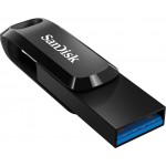 Sandisk Ultra SDDDC3-032G-G46 Dual Μαύρο Drive Go 32GB USB 3.1 Stick με σύνδεση USB-A & USB-C 