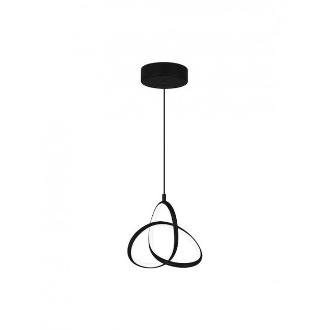 Powertech HLL-0123 Μαύρο Κρεμαστό Φωτιστικό LED ***