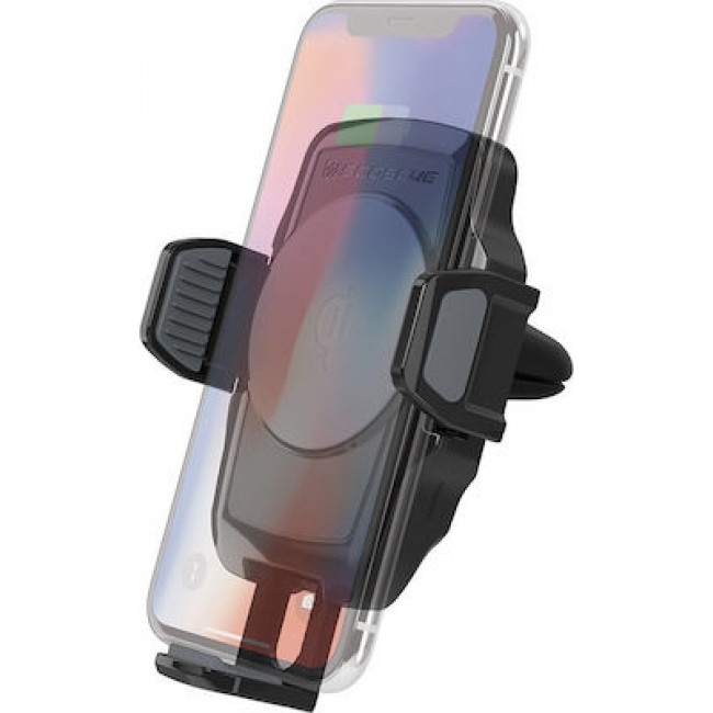 Scosche VQ2M Μαύρη Βάση Κινητού Αυτοκινήτου StuckUp Qi Wireless Charging με Ρυθμιζόμενα Άγκιστρα 