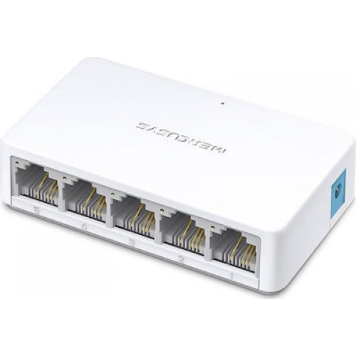 Mercusys MS105 v2 Unmanaged L2 Switch με 5 Θύρες Ethernet