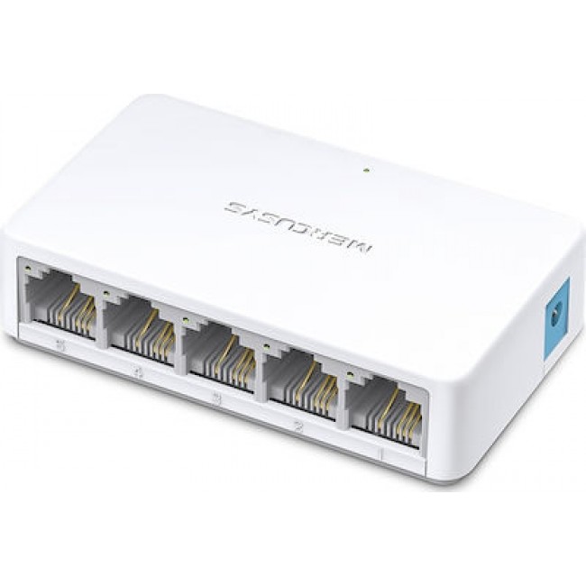 Mercusys MS105 v2 Unmanaged L2 Switch με 5 Θύρες Ethernet