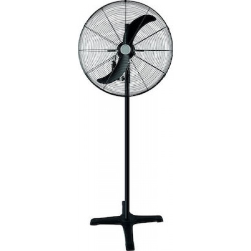 Eurolamp 147-29046 Επαγγελματικός Ανεμιστήρας Ορθοστάτης 160W Διαμέτρου 50cm