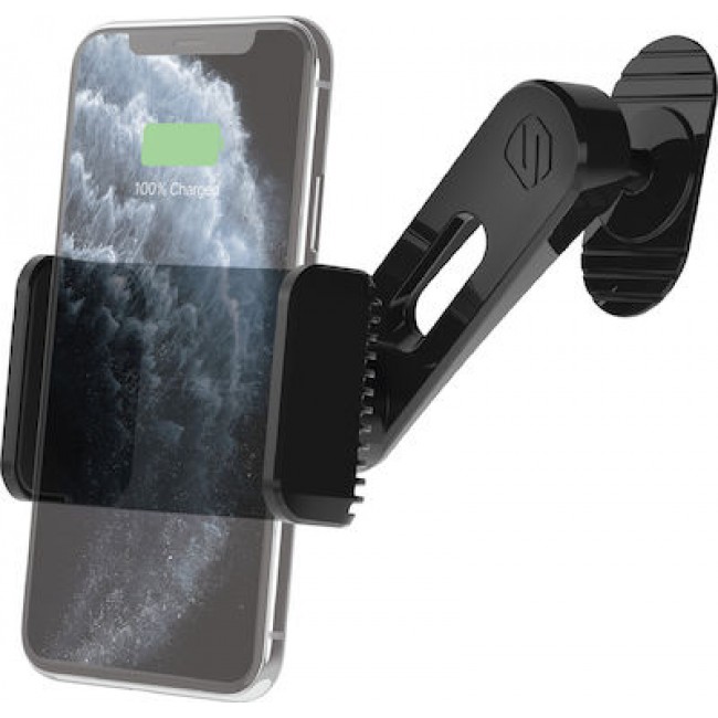 Scosche UH4OD-SP Mαύρη Βάση Κινητού Αυτοκινήτου Univeral Dash Mount με Ρυθμιζόμενα Άγκιστρα
