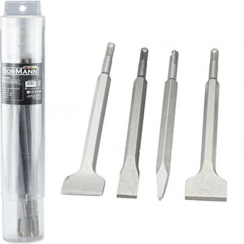 Bormann Pro BHT1450 Σετ Βελόνι & Καλέμι & Χούφτα 4τμχ