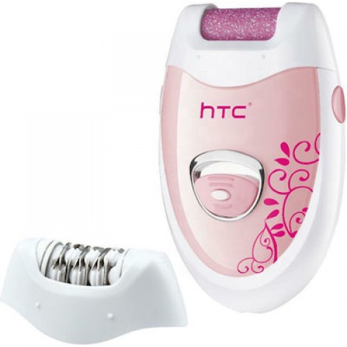 HTC HL-022  Ρόζ  Αποτριχωτική Μηχανή Epilator