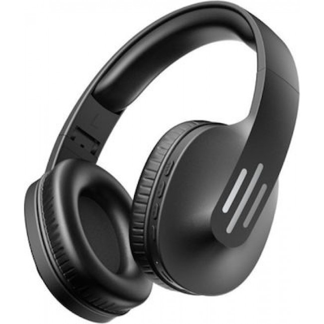 Riversong Rhythm L9 Μαύρα Ασύρματα Bluetooth Over Ear Ακουστικά με 20 ώρες Λειτουργίας  