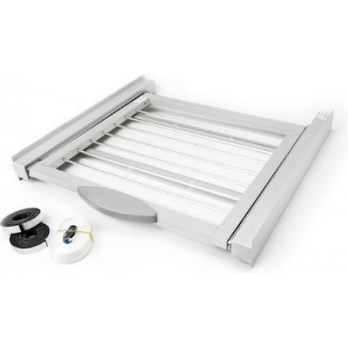 Roller Kappatos 000668 Συνδετικό Πλυντηρίου/Στεγνωτηρίου από Αλουμίνιο με Συρτάρι 60x55εκ 