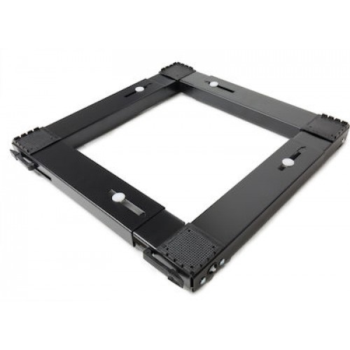 Roller Kappatos 000684 Μαύρη Ρυθμιζόμενη Βάση Ψυγείου από Μέταλλο με Ρόδες  66x66εκ  