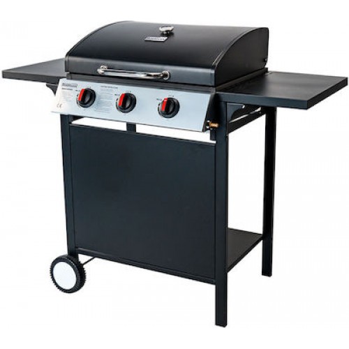Bormann BBQ3000 Ψησταριά Υγραερίου  με Μαντεμένια Σχάρα και 3 Εστίες