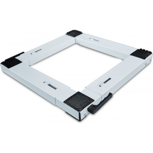 Roller Kappatos 000692 Λευκό Ρυθμιζόμενη Βάση Πλυντηρίου-Στεγνωτηρίου από Μέταλλο με Ρόδες