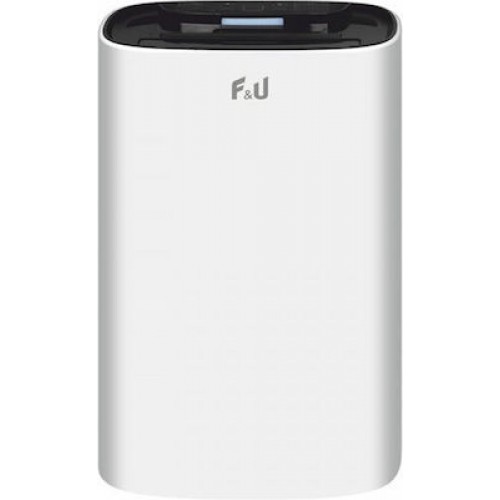 F&U FDE-1243 Λευκός Αφυγραντήρας με Συμπιεστή και Ιονιστή 12lt *