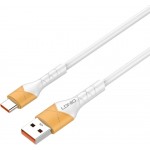 Ldnio LS802 Λευκό Regular USB  micro USB Cable 2m