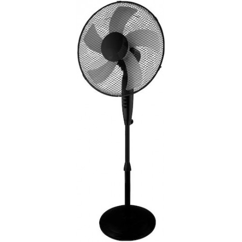 Estia 06-21504 Μαύρος Ανεμιστήρας Ορθοστάτης 50W*
