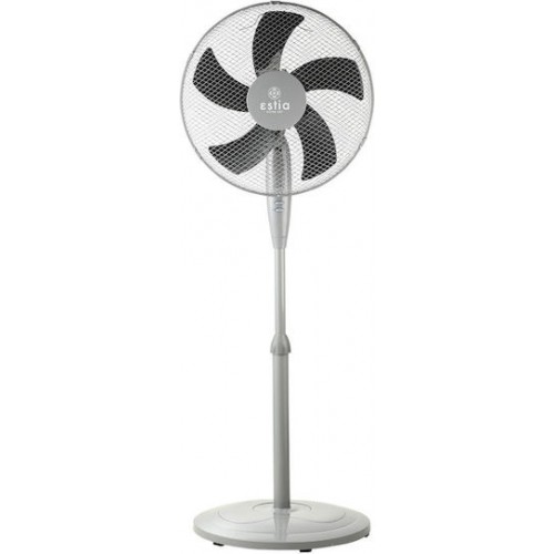 Estia 06-21511 Γκρί Aeropulse Ανεμιστήρας Ορθοστάτης 50W*