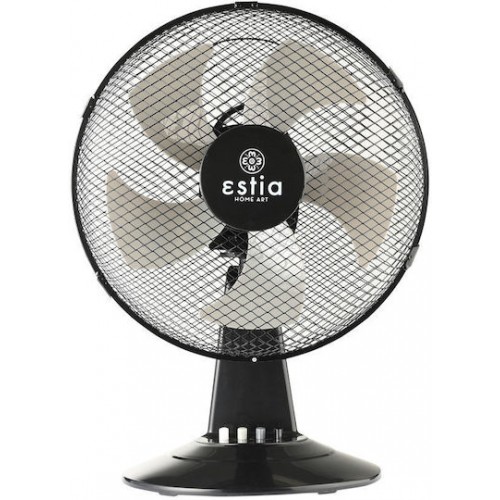 Estia 06-21597 Μαύρος Aeropulse Επιτραπέζιος Ανεμιστήρας 40W*