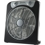Estia 06-21573 Ασπρόμαυρος Ανεμιστήρας Box Fan 45W*