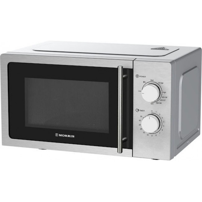Morris K80209MW Inox Φούρνος Μικροκυμάτων με Grill 20lt 