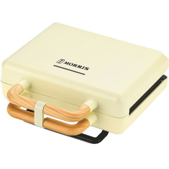 Morris R1308SMC Μπεζ Τοστιέρα με Αποσπώμενες Πλάκες για 2 Τοστ 800W 