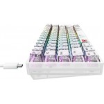 Havit KB877L Λευκά Gaming Μηχανικό Πληκτρολόγιο RGB φωτισμό (Αγγλικό US)(21.03.0044) ***