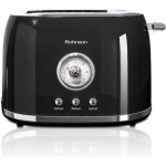 Rohnson R-2220 Μαύρη Φρυγανιέρα 2 Θέσεων Nostalgia 800W ***