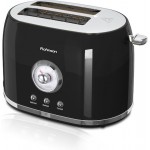 Rohnson R-2220 Μαύρη Φρυγανιέρα 2 Θέσεων Nostalgia 800W ***