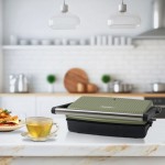 Rohnson R-2715 Πράσινη Nostalgia Τοστιέρα για 2 Τοστ 1500W
