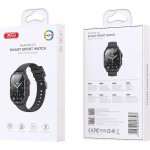 XO J12 Ανθρακί Smartwatch με Παλμογράφο (16.001.0231)