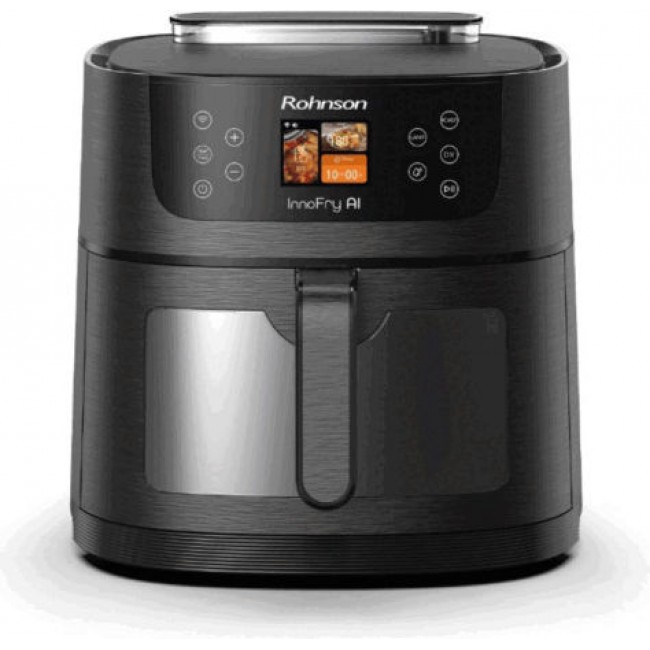 Rohnson R-2884 Μαύρο Air Fryer με Wi-Fi 8lt *