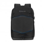 Tellur GlowPack Laptop Backpack Μαυρη LED Λωρίδες Φωτισμού Θήκη Laptop 15,6″  (TLL611282)