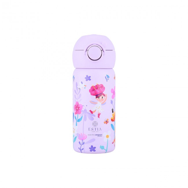 Estia 01-34177 Wonder Bottle Save The Aegean Παιδικό Παγούρι Θερμός Ανοξείδωτο με Καλαμάκι Non Spill 350ml* Estia 01-34177 Wonder Bottle Save The Aegean Παιδικό Παγούρι Θερμός Ανοξείδωτο με Καλαμάκι Non Spill 350ml*