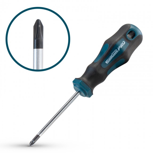 BORMANN Pro BHT7012 Κατσαβίδι Σταυρού 1x80mm S2