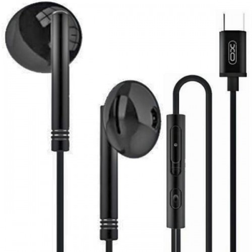 XO EP29 Earbuds Handsfree με Βύσμα USB-C Μαύρο