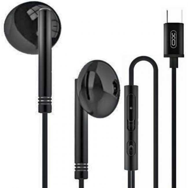 XO EP29 Earbuds Handsfree με Βύσμα USB-C Μαύρο