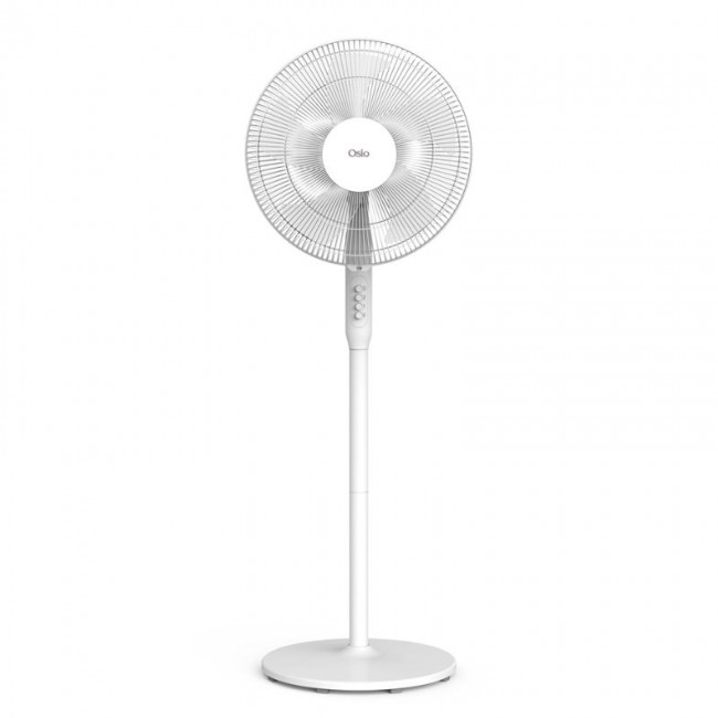 Osio OSF-9005 Λευκός ανεμιστήρας δαπέδου 3 σε 1, 16” και 3 ταχυτήτων-50W