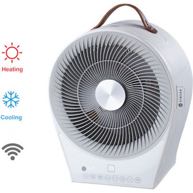 Singer FHT 6320 2 σε 1 Αερόθερμο και Ανεμιστήρας με WiFi Singer FHT 6320 2 σε 1 Αερόθερμο και Ανεμιστήρας με WiFi